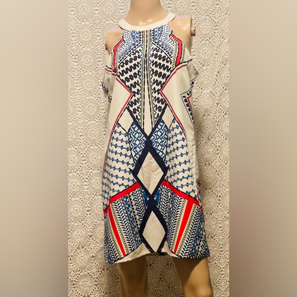Bold print dress